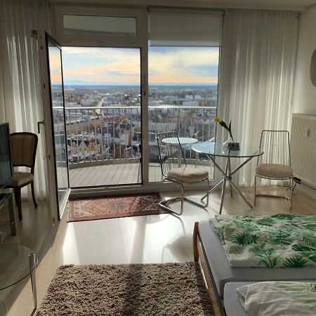 Appartment Im Hotelturm Augsburg Eksteriør billede